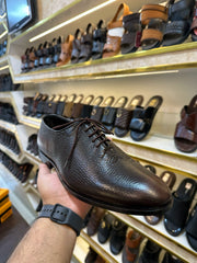 Pure Leather Shoes – Dark Borwn