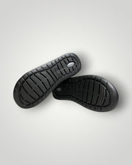 Crocs Lite Ride Slides Black & Grey