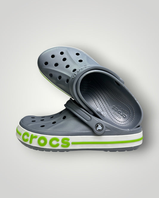 Crocs Bayaband Clogs Charcoal Grey