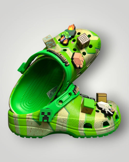Crocs Classic Kids Clog – Minecraft Edition