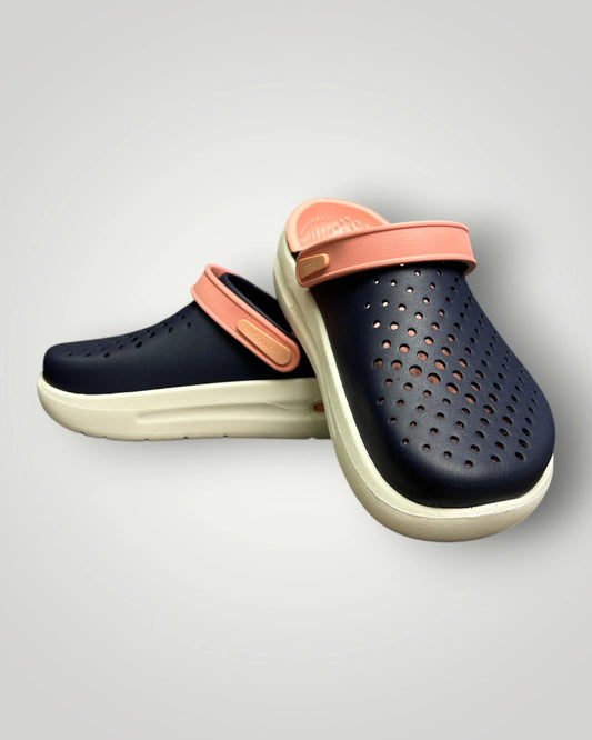 Crocs Inmotion Clog - Navy Blue/Pastel Pink