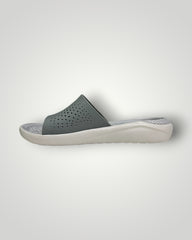 Crocs Lite Ride Slides Grey