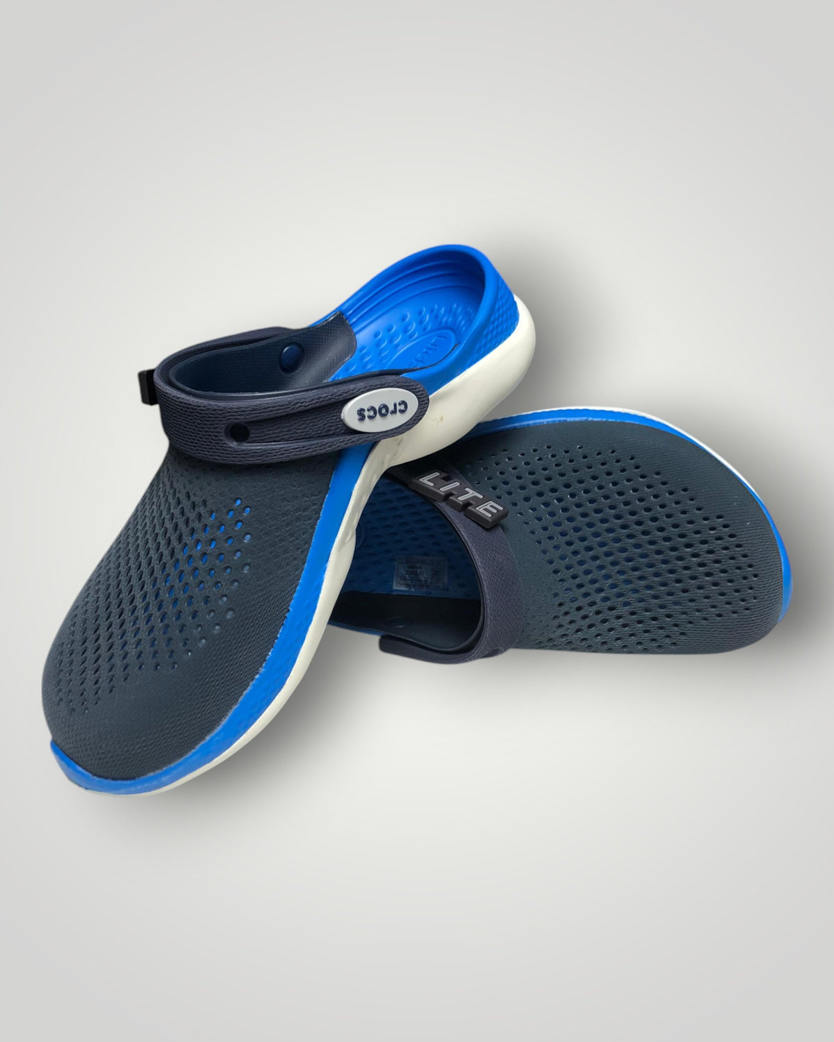 Lite Ride Blue Crocs Lite Ride 360 Navy & Blue (Kids) – Shopeum