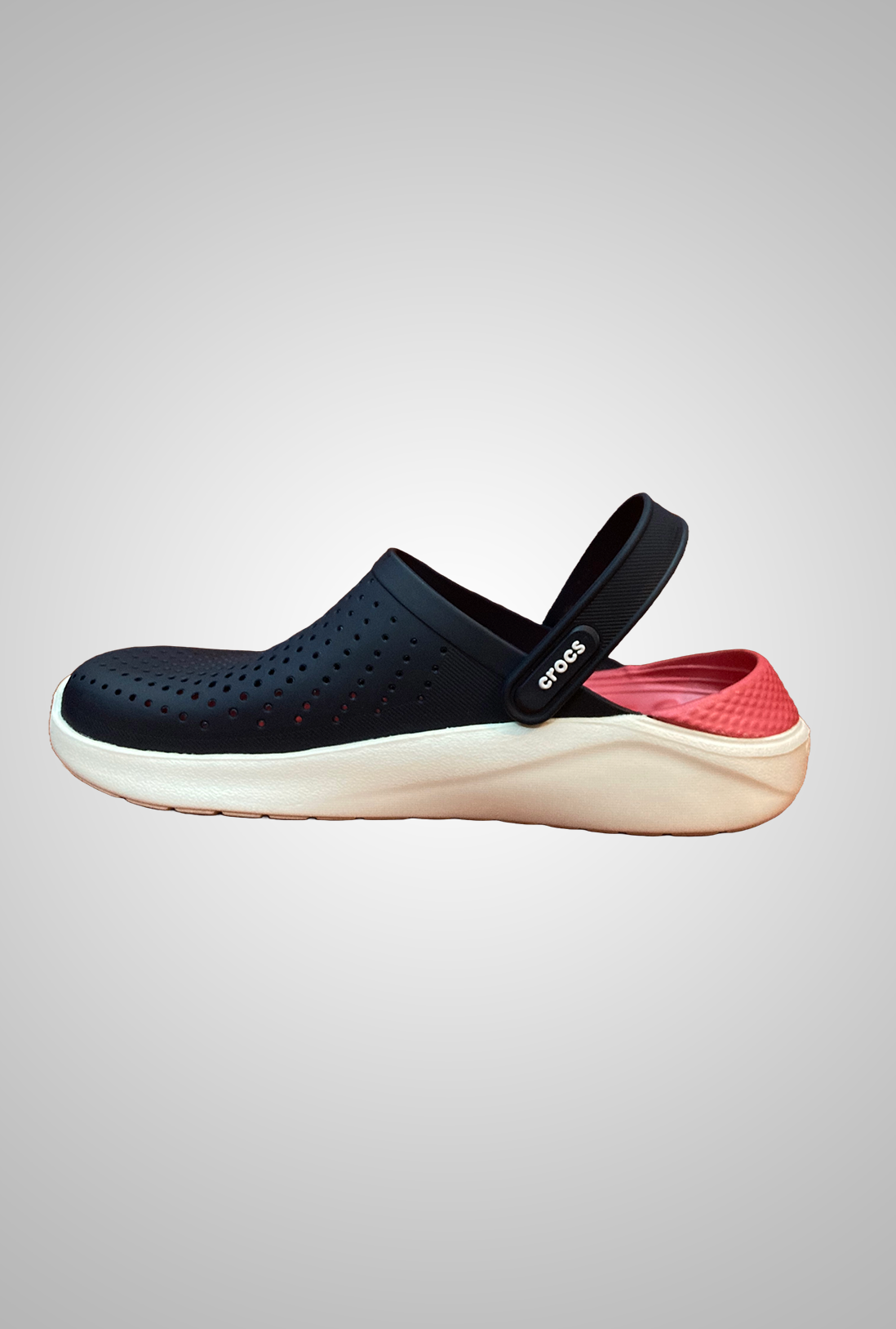 Crocs Lite Ride Red Color Crocs Lite Ride Navy & Red – Shopeum